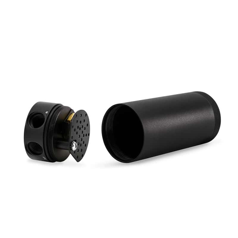 Mishimoto — Mishimoto 2009+ Dodge Ram 5.7L Baffled Oil Catch Can Kit - Black
Oil Catch Can Kit - view 4