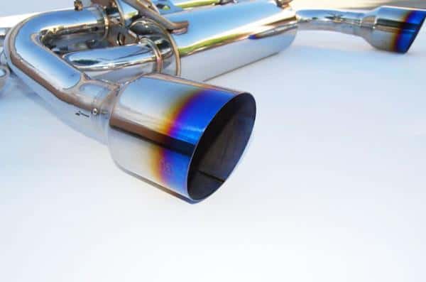 Invidia — Invidia 07+ Infiniti G37 Coupe Gemini Single Layer Titanium Tip Cat-back Exhaust - view 2
