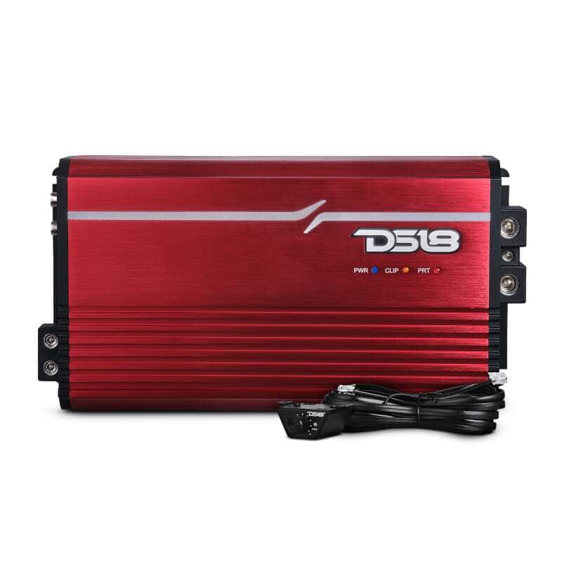DS18 — DS18 1-Channel Amp Class D Full-Range Monoblock 3500 Watts RMS/1ohm Red - view 1