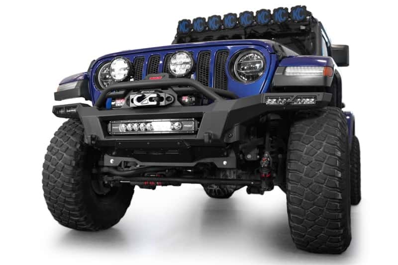 Addictive Desert Designs — Addictive Desert Designs18-24 Jeep Wrangler JL / 18-24 Jeep Gladiator JT Phantom Winch Rear Bumper
Bumper- Front - view 16