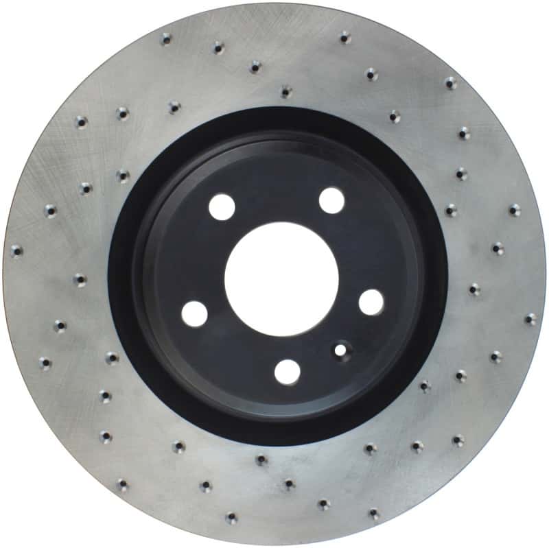 Stoptech — StopTech 12 Audi A6 Quattro/11-12 A7 Quattro/13 Q5/7-11/13 S4/12 S5 Front Left Drilled Rotor
Cross Drilled Rotor
Disc Brake Rotor - view 2