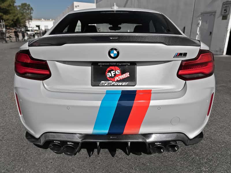 aFe — aFe MACHForce XP Exhausts Cat-Back SS 19-21 BMW M2 Competition L6-3.0L w/Black Tips
Cat-Back Exhaust - view 4