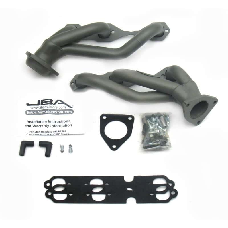 JBA — JBA 03-13 GM Truck 4.3L V6 1-1/2in Primary Ti Ctd Cat4Ward Header
Exhaust Header - view 2
