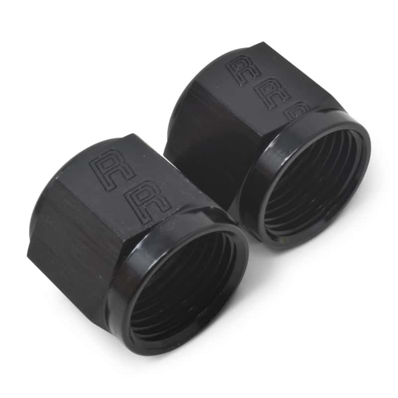 Russell — Russell Performance -4 AN Tube Nuts 1/4in dia. (Black) (6 pcs.)
Adapter Fitting - view 4
