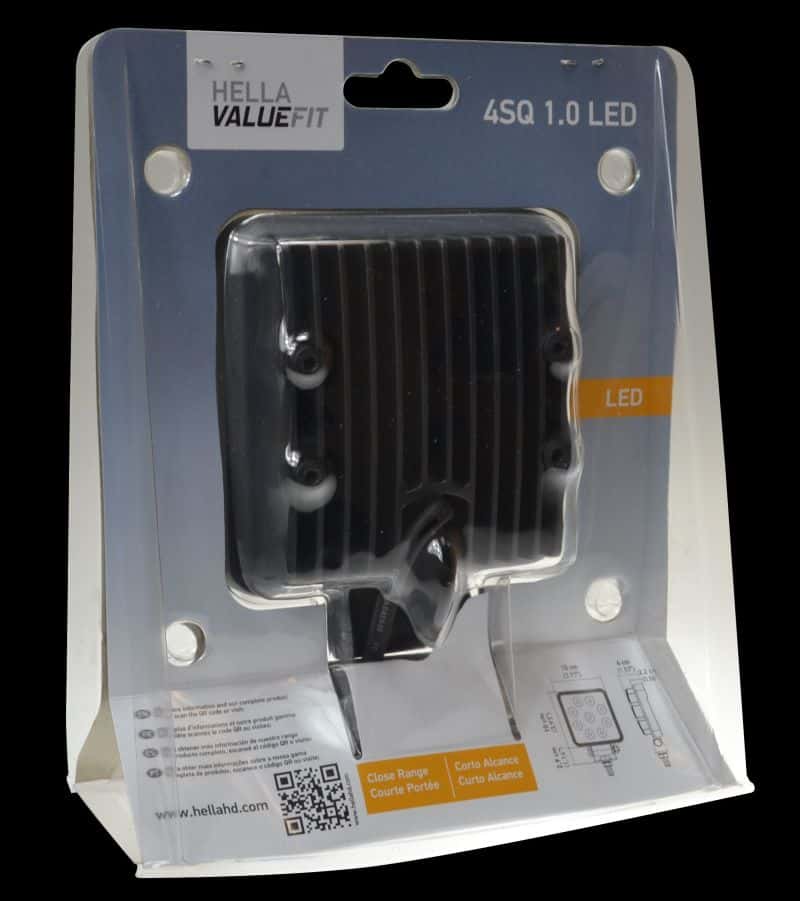 Hella — Hella ValueFit Work Light 4SQ 1.0 LED MV CR LT - view 8