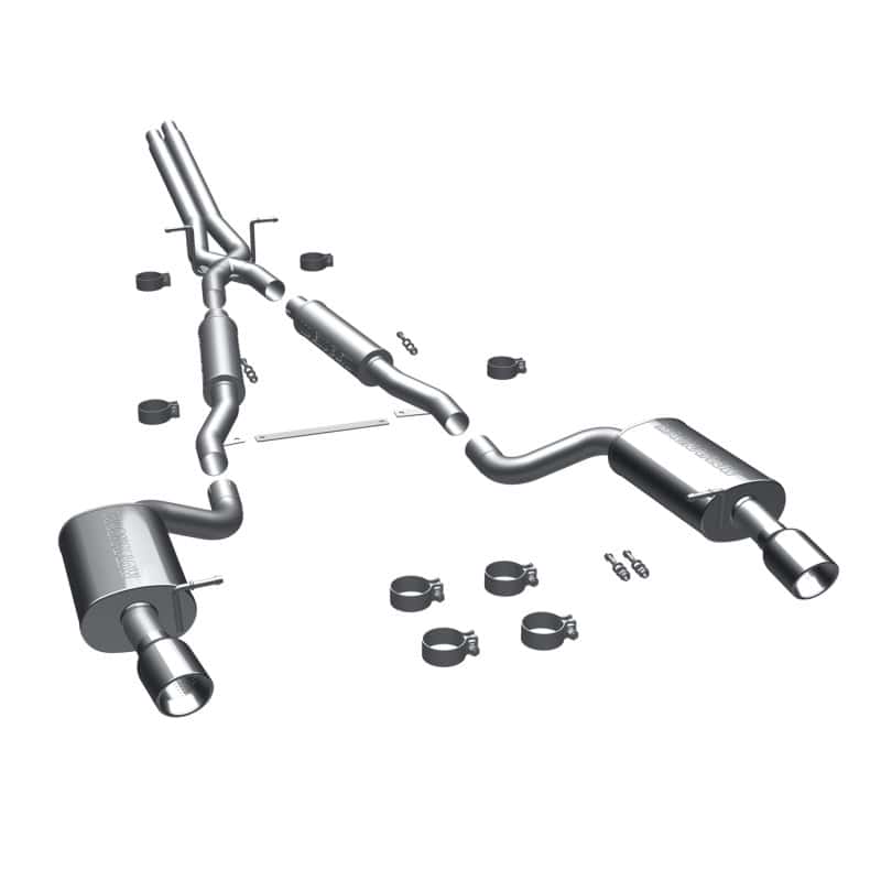 Magnaflow — MagnaFlow SYS C/B 97-04 Audi A6 2.7L Bi-Turbo
Cat-Back - view 1