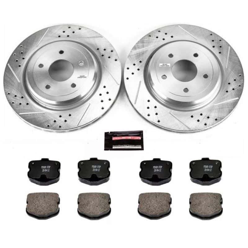 PowerStop — Power Stop 06-13 Chevrolet Corvette Rear Z23 Evolution Sport Brake Kit - view 1