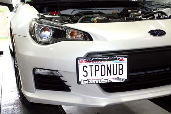 GrimmSpeed — GrimmSpeed 10+ Subaru Legacy/Outback / 13+ Subaru BRZ/13+ Scion FR-S License Plate Relocation Kit - view 8