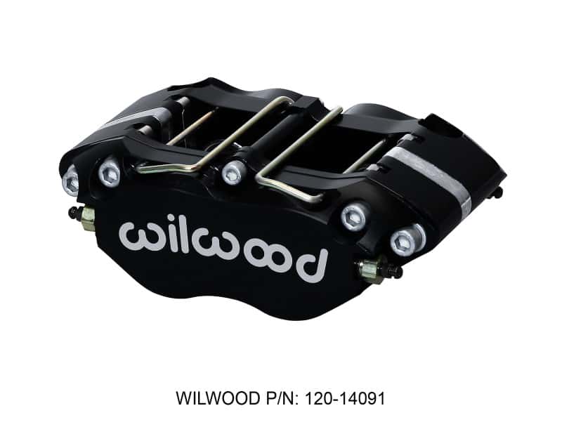 Wilwood — Wilwood Caliper-GN6R-L/H-Black Ano (.80 Thk Pad) 1.75/1.38/1.38in Pistons 1.38in Disc
BRAKE CALIPER - view 3
