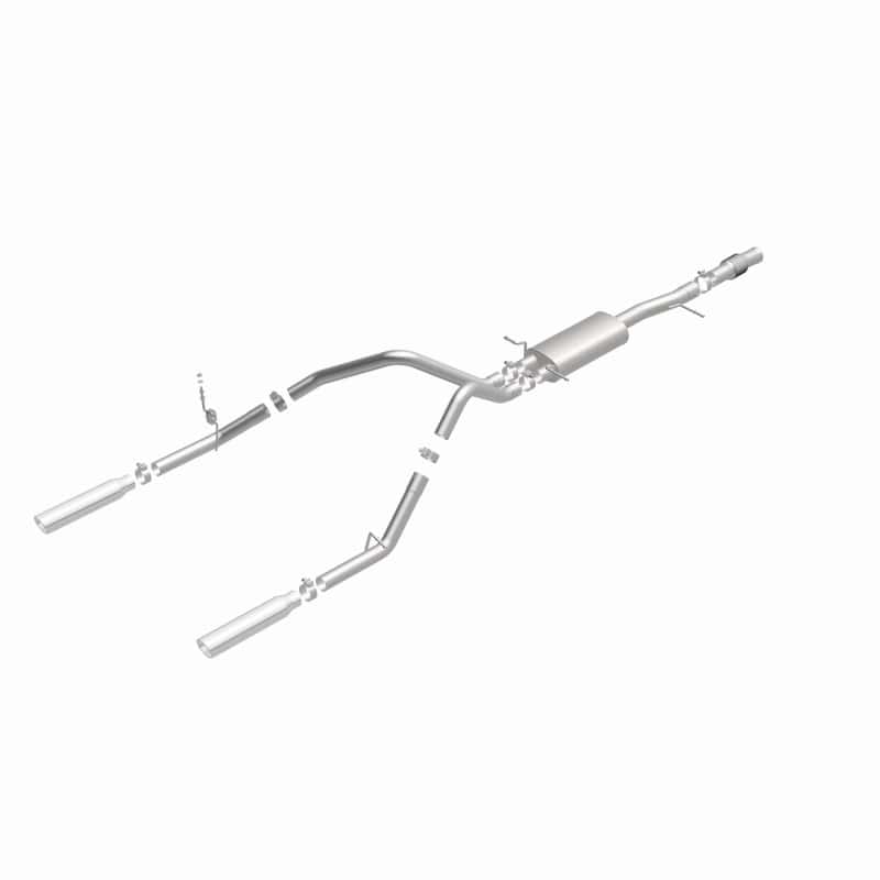 Magnaflow — Magnaflow 14 Chev Silverado V8 5.3L SC Cab Dual Split Rear Exit SS Cat Back Perf Exhaust
Cat-Back - view 23
