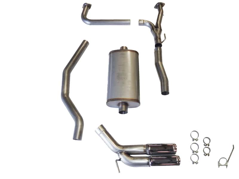 JBA — JBA 04-20 Nissan Titan 5.6L 304SS Pass Side Dual Exit Cat-Back Exhaust
Exhaust System - view 1