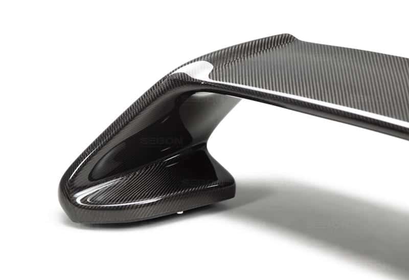 Seibon — Seibon 98-01 Subaru Impreza RB Style Carbon Fiber Rear Spoiler - view 12