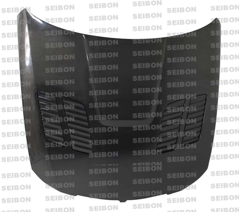 Seibon — Seibon 05-08 BMW 3 Series 4 dr E90 (Excl M3) GTR-Style Carbon Fiber Hood - view 1