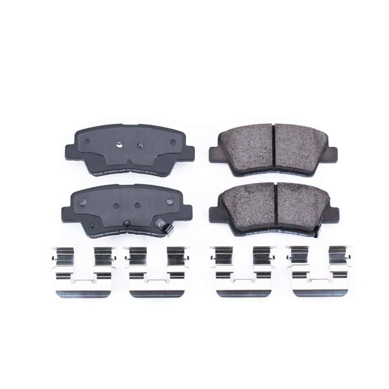 PowerStop — Power Stop 13-16 Hyundai Elantra GT Rear Z17 Evolution Ceramic Brake Pads w/Hardware
Z17 Brake Pads - view 1