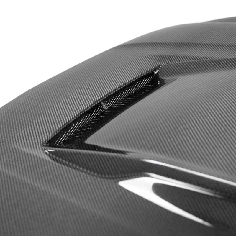 Anderson Composites — Anderson Composites 17-18 Chevy Colorado ZR2 Type-ZL Style Carbon Fiber Hood - view 6