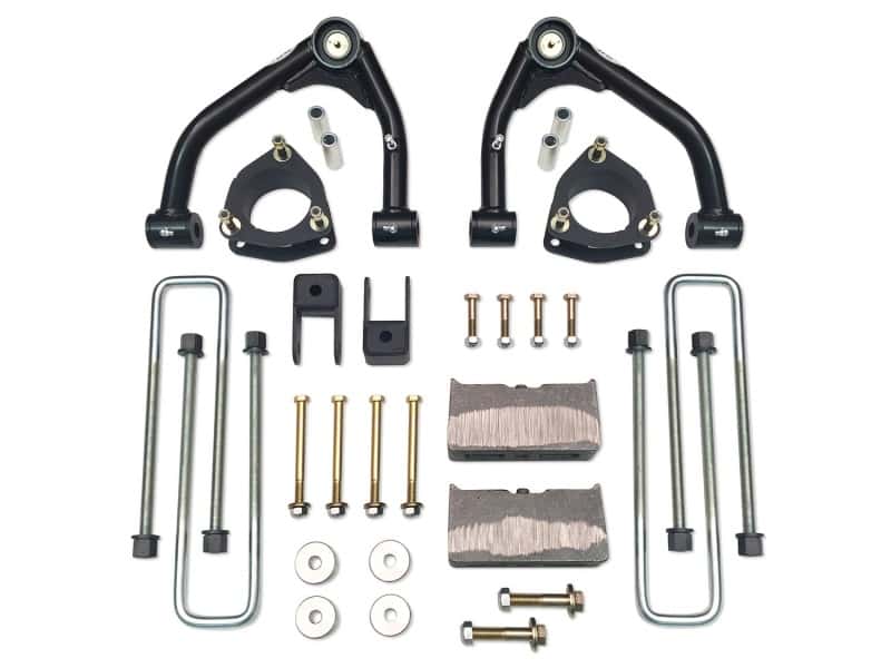 Tuff Country — Tuff Country 14-18 Chevy Silverado 1500 4wd 4in Lift Kit (w/1 Pc OE Cast Stl Up Arms No Shocks)
Complete Kit (w/o Sh - view 1