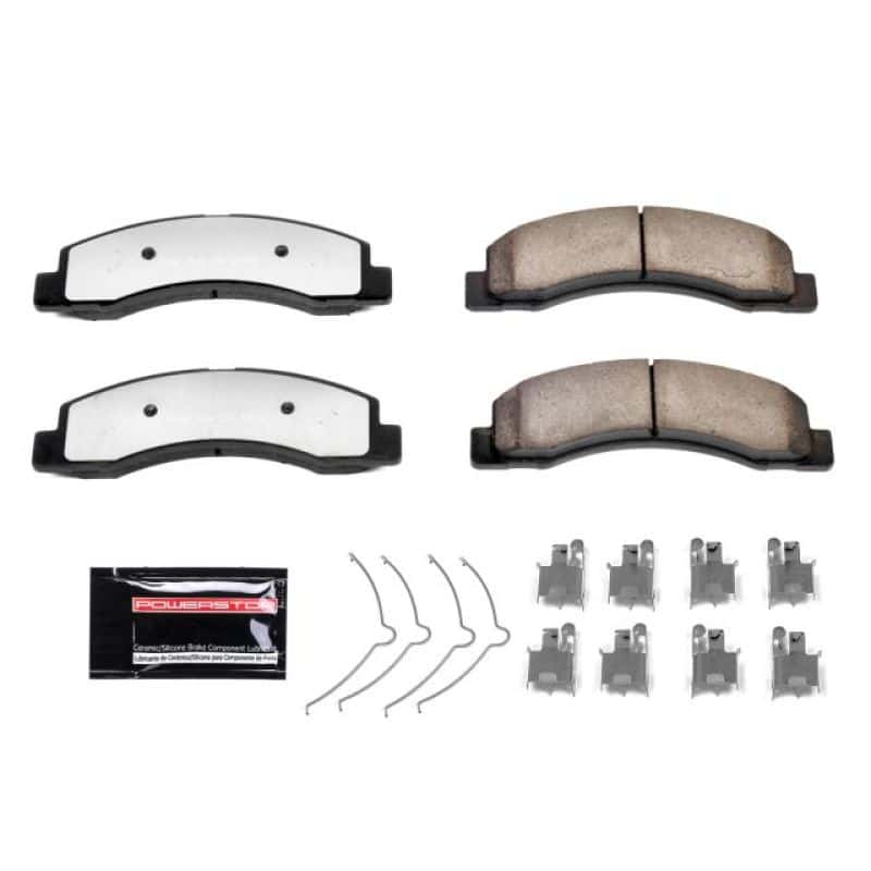 PowerStop — Power Stop 00-05 Ford Excursion Front Z36 Truck & Tow Brake Pads w/Hardware
Z36 Brake Pads - view 1