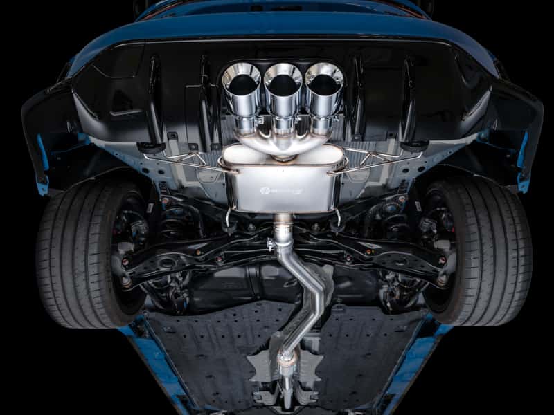 AWE Tuning — AWE Tuning 2023 Honda Civic Type R FL5 Touring Edition Exhaust w/ Triple Chrome Silver Tips
Touring Exhaust - view 7