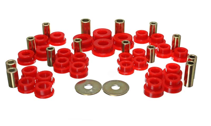 Energy Suspension — Energy Suspension Subaru 08-12 Impreza/08-14 WRX Red Rear Control Arm Bushing Set
CntrlArmBshngKt - view 2