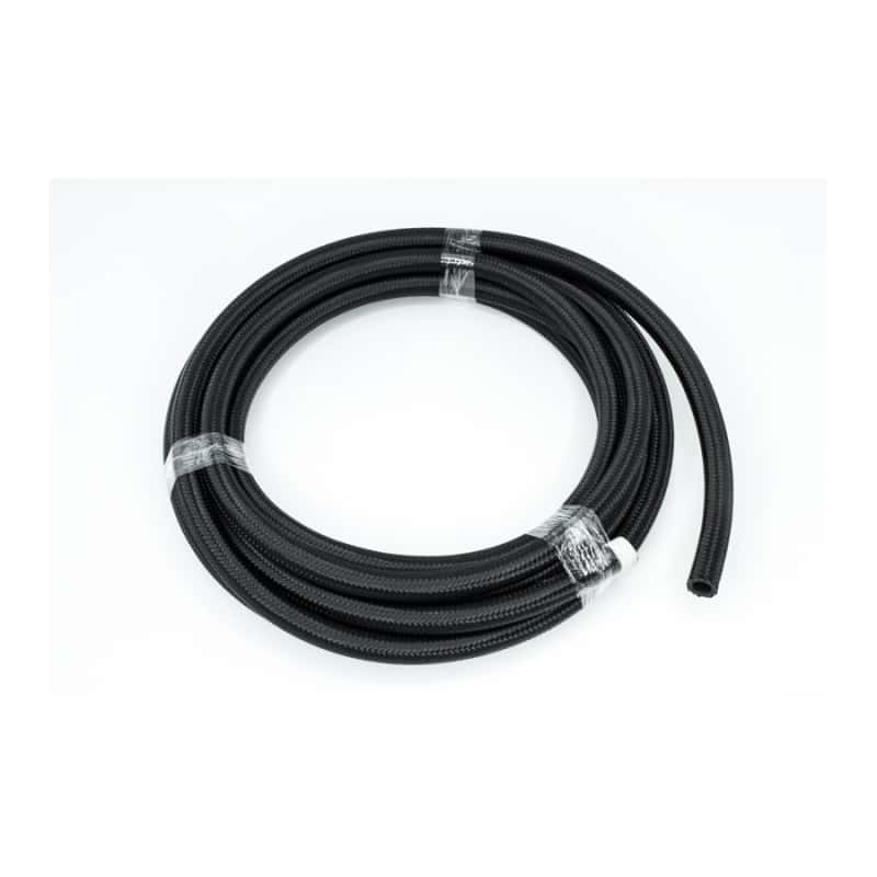 DeatschWerks — DeatschWerks 8AN Black Nylon Braided CPE Hose 20 Feet - view 1
