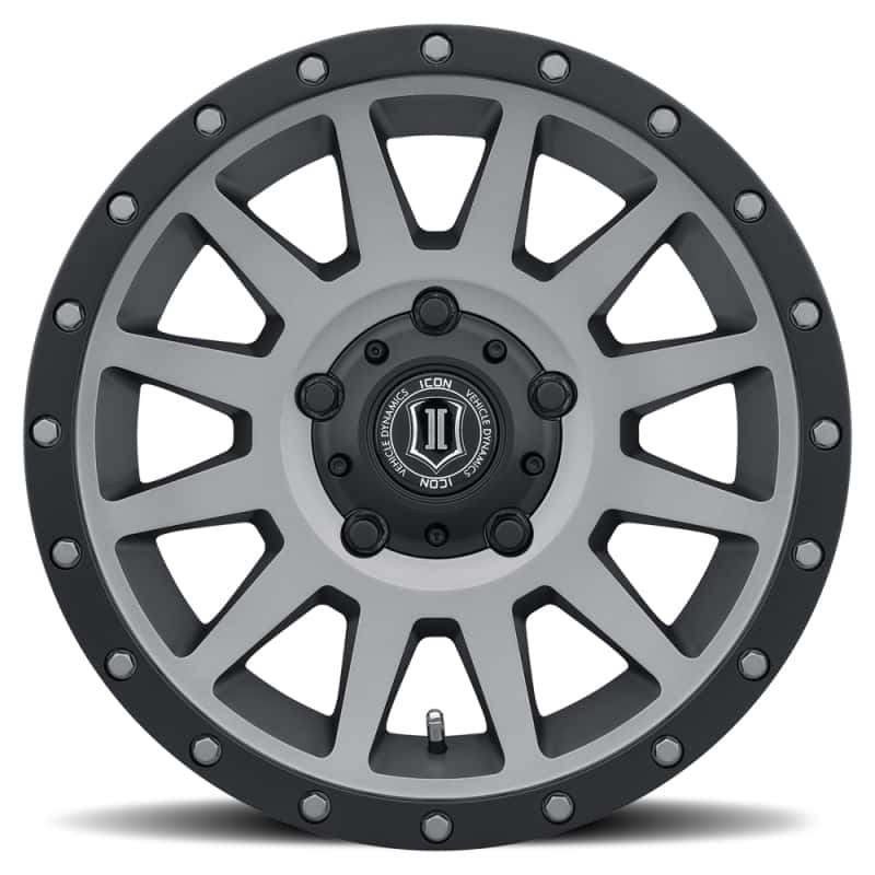 ICON — ICON Compression 17x8.5 5x150 25mm Offset 5.75in BS 110.1mm Bore Titanium Wheel
COMPRESSION WHEEL - view 2