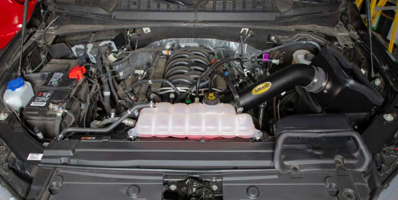 Airaid — Airaid 15-18 Ford F-150 V8-5.0L F/I Cold Air Intake Kit
Performance Air Inta
Air Intake System - view 11