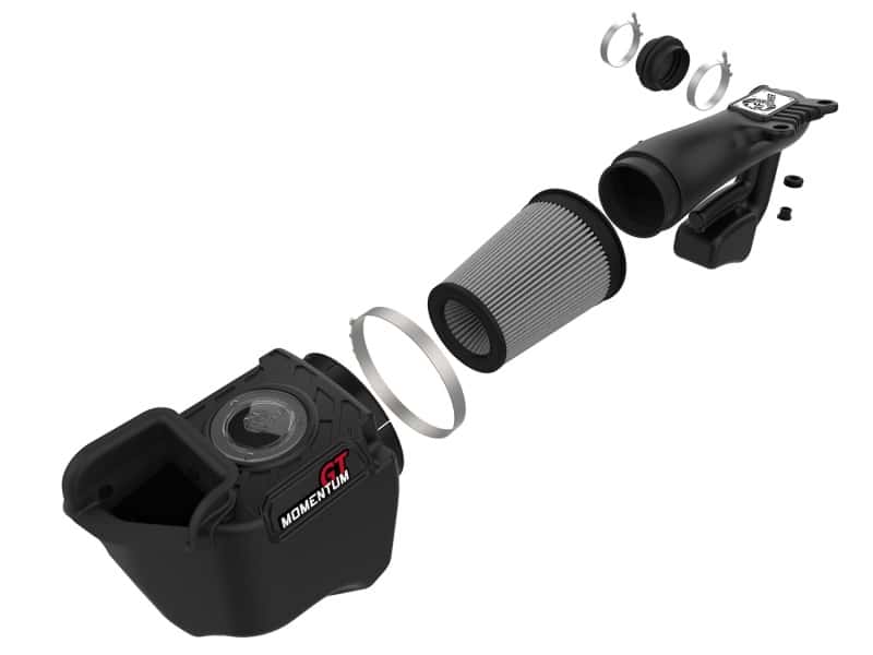 aFe — aFe Momentum GT Pro DRY S Cold Air Intake System 12-18 Jeep Wrangler JK V6 3.6L
Momentum GT Intake - view 6