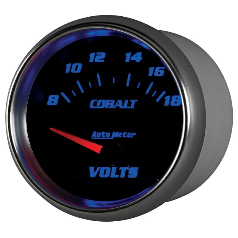 AutoMeter — AutoMeter Gauge Voltmeter 2-5/8in. 18V Electric Cobalt
GA 2.6" VOLT 18V CB - view 8