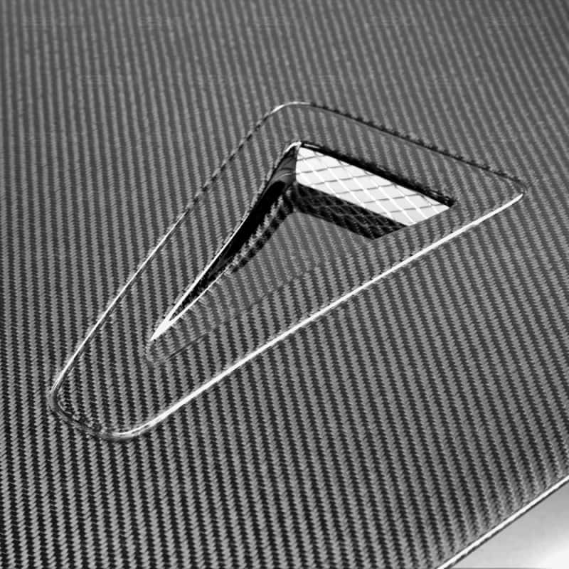 Seibon — Seibon 11-14 Nissan Juke GTR Style Carbon Fiber Hood - view 3