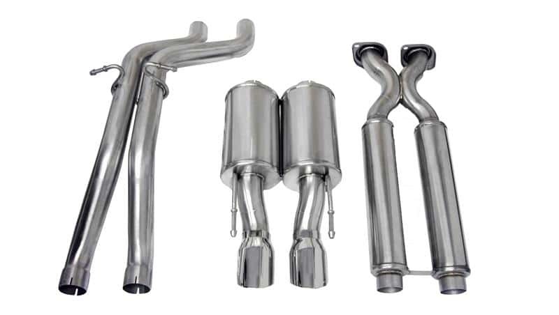 CORSA Performance — Corsa 2006-2010 Jeep Grand Cherokee 6.1L V8 Polished Sport Cat-Back Exhaust
Exhaust - view 2