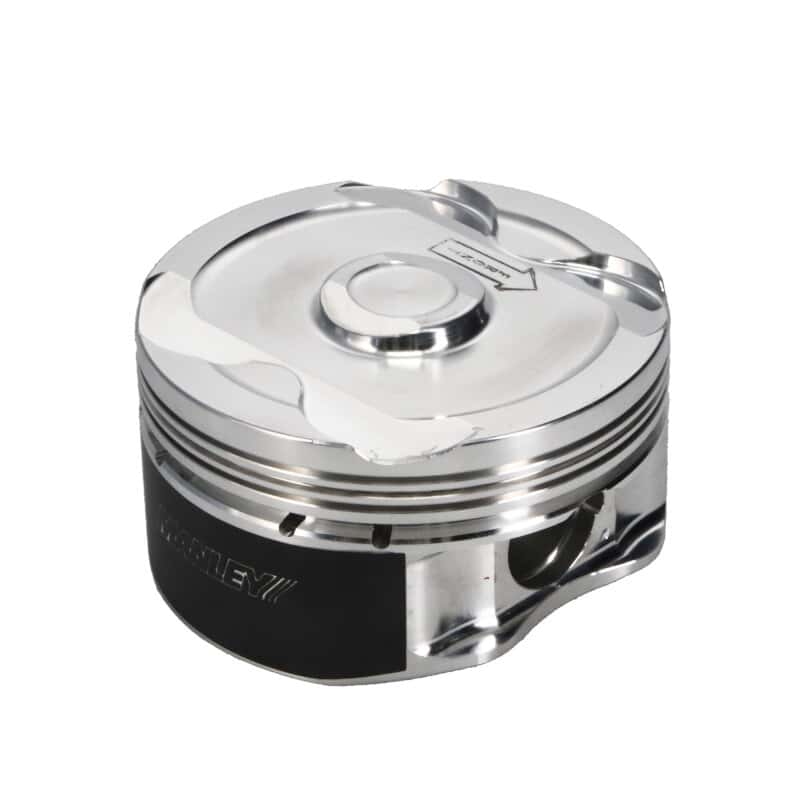 Manley Performance — Manley 2018+ Ford Coyote 5.0L DOHC -6cc Dish 3.662in Bore 10:1 CR Extreme Duty Platinum Piston Set
Piston Set - view 7
