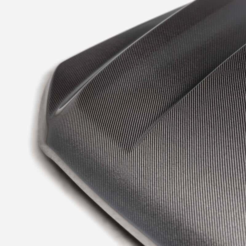 Anderson Composites — Anderson Composites 21-24 Ford F-150 Type-CJ Carbon Fiber Hood - view 4