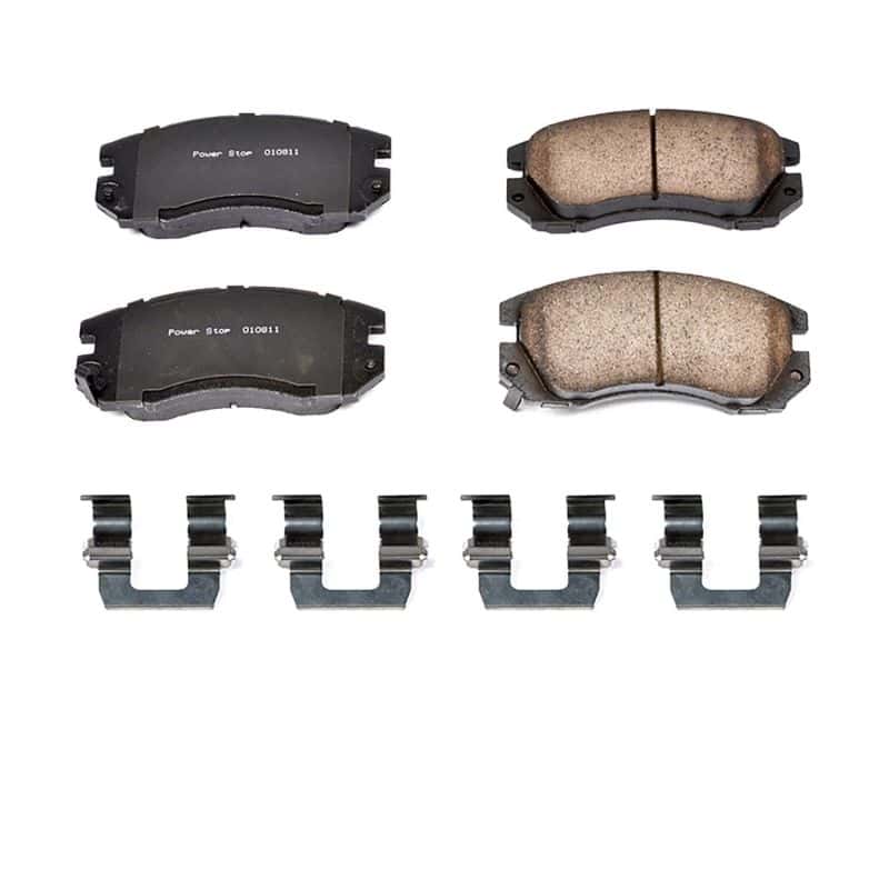 PowerStop — Power Stop 91-94 Subaru Legacy Front Z17 Evolution Ceramic Brake Pads w/Hardware
Z17 Brake Pads - view 1