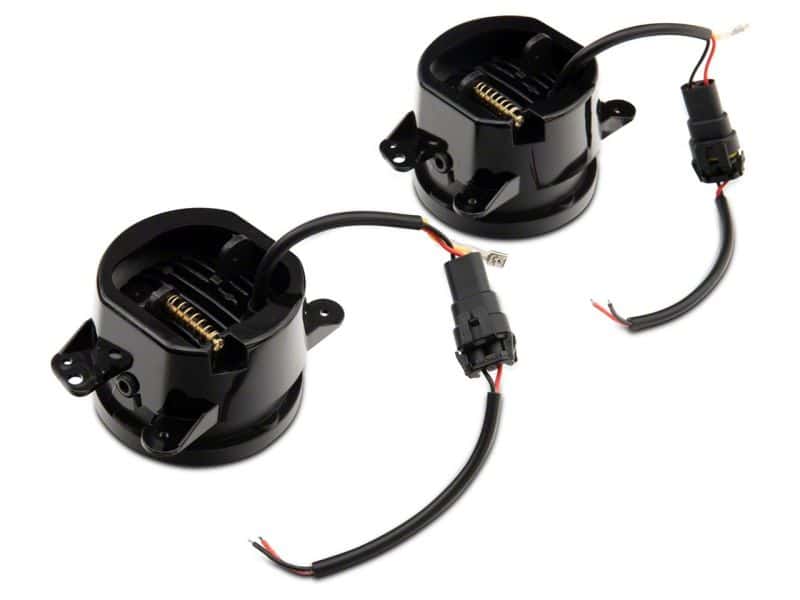 Raxiom — Raxiom 07-18 Jeep Wrangler JK 18-23 Jeep Wrangler JL Axial Series Nighthawk LED Fog Lights
Lights - view 7