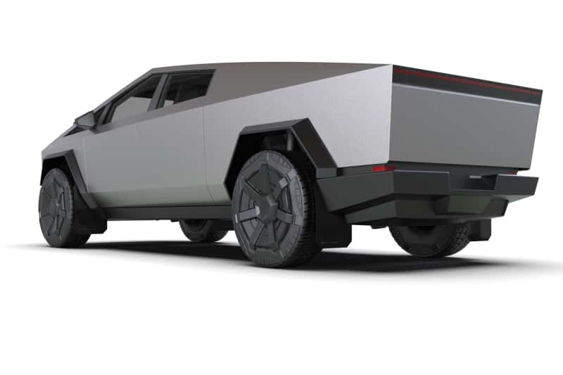 Rally Armor — Rally Armor 24-25 Tesla Cybertruck Black UR Mud Flap Metallic Black Logo
Mud Flap - view 3