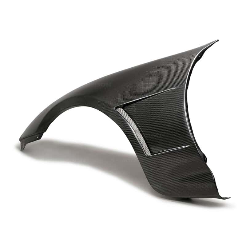 Seibon — Seibon 93-98 Toyota Supra TV-Style Carbon Fiber Fenders (Pair) - view 9