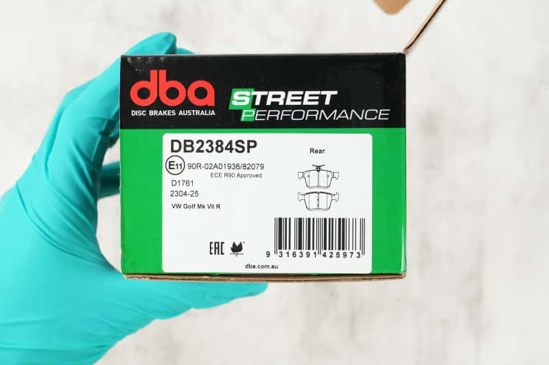 DBA — DBA Volkswagen Golf (MK7) SP Performance Rear Brake Pads
Brake Pad - view 3