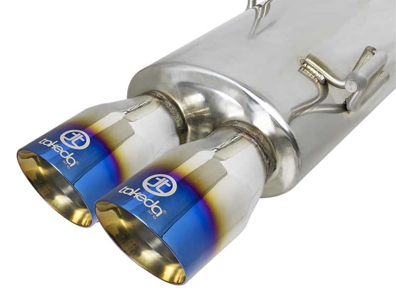 aFe — aFe Takeda 3in 304 SS Cat-Back Exhaust System 15-18 Subaru WRX/WRX STI H4-2.0/2.5L (t)
Cat-Back Exhaust - view 2
