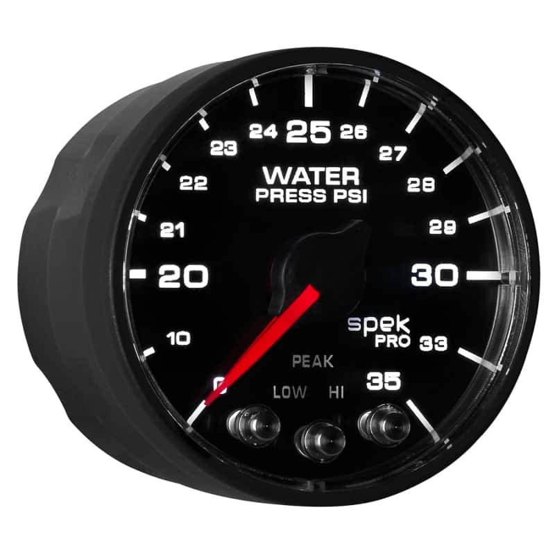 AutoMeter — Autometer Spek-Pro - Nascar 2-1/16in Water Press 0- 35 psi Bfb Sp
GA 2" WP 35 BFB SPEK - view 15