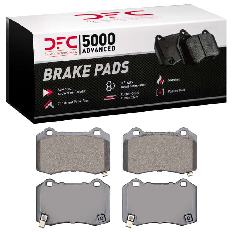 DFC — DFC 10-23 Chrysler 300 Rear 5000 Advanced Ceramic Brake Pads
DFC Brake Pad Set - view 1