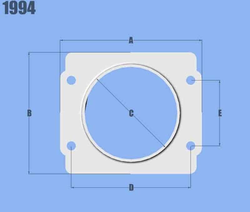 Vibrant — Vibrant MAF Sensor Adapter Plate for Subaru applications use w/ 3in Inlet I.D. filters only
3"MAFAdptrForSubaru
MAFSensorforSubaru
MAFSnsrAdpt - view 2