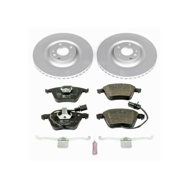PowerStop — Power Stop 04-09 Audi S4 Front Euro-Stop Brake Kit - view 1
