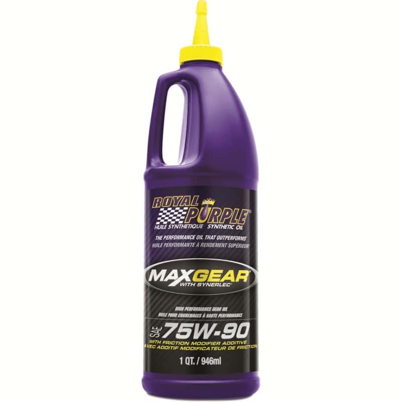 Royal Purple — Royal Purple Max Gear Synthetic 75W90 Gear Oil (Canada) - 1 Quart
Synthetic Gear Lube - view 2