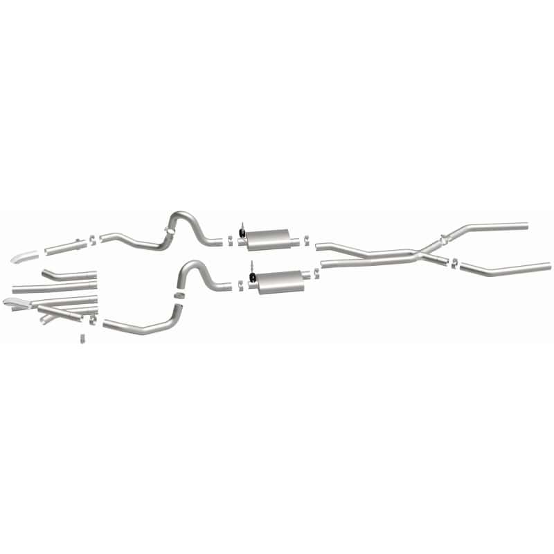 Magnaflow — MagnaFlow Sys C/B 68-72 GM A-Body Chevelle et
Crossmember-Back
Cat-Back - view 8