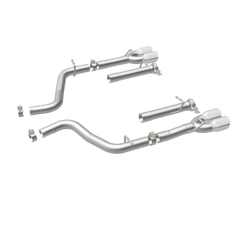 Magnaflow — MagnaFlow Axle-Back, SS, 2.5in, Quad Split Rear 3.5in Tip 2015 Dodge Challenger R/T 5.7L
Axle-Back - view 16