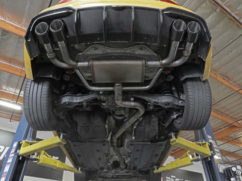 aFe — aFe MACHForce XP 3in-2.5in 304SS Exhaust Cat-Back 15-20 Audi S3 L4-2.0L (t) - Black Tips
Cat-Back Exhaust - view 5