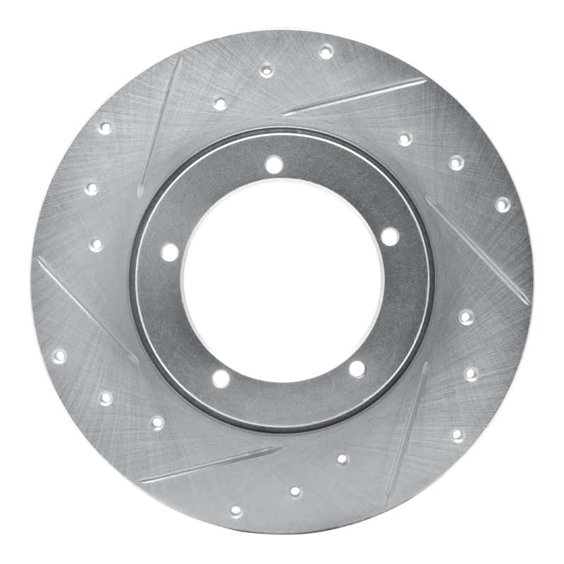 R1 Concepts — R1 65-76 Porsche 911 Front Left Drilled & Slotted Silver Brake Rotor
R1 Brake Rotor Drill - view 1
