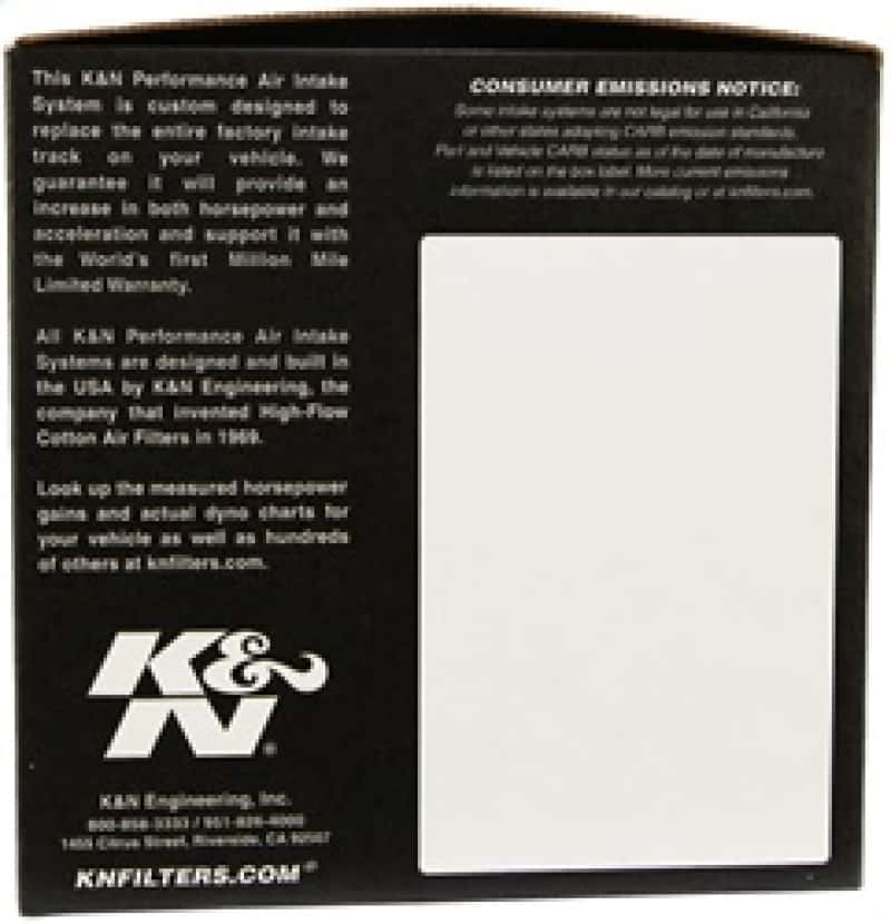 K&N Engineering — K&N 13-17 Ford Fiesta ST 1.6L (Will Not Fit US Models - Intl Only) F/I Performance Air Intake System
Performance Air Inta
Air Intake System - view 8
