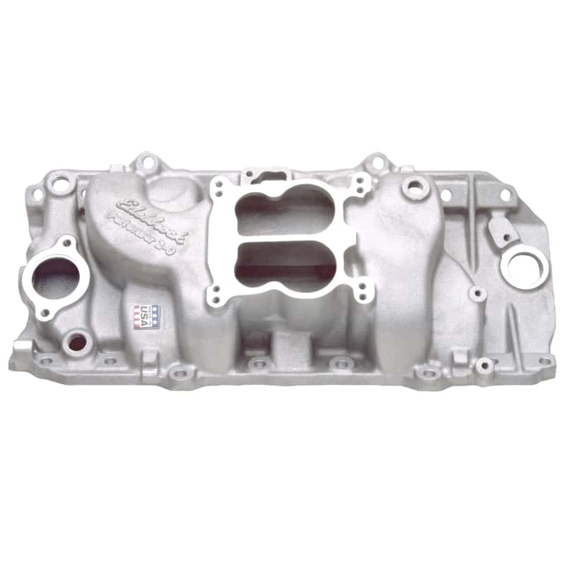 Edelbrock — Edelbrock Performer 2-O w/ O EGR Manifold
MANIFOLD - view 3