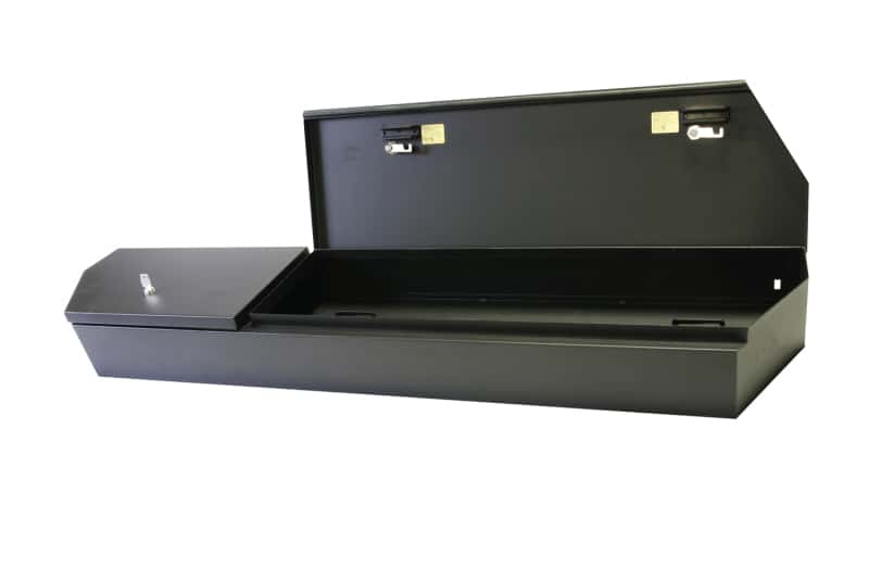 Tuffy Products — Tuffy 07-21 Toyota Tundra Double Cab Underseat Lockbox W/ Keyed Lock
Lockbox - view 2